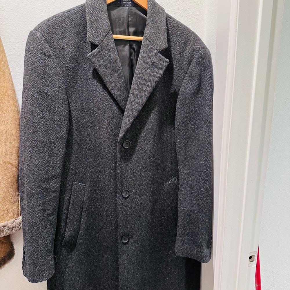 Men’s Calvin Klein long wool coat
